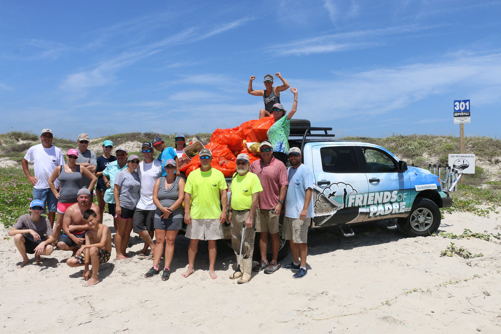 Friends of Padre Beach Cleanup 7/09/2016